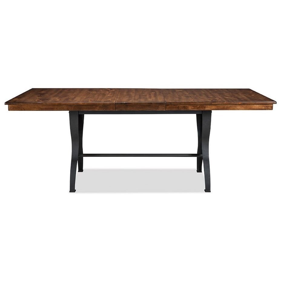Intercon The District Gathering Height Dining Table with Leaf Wayside